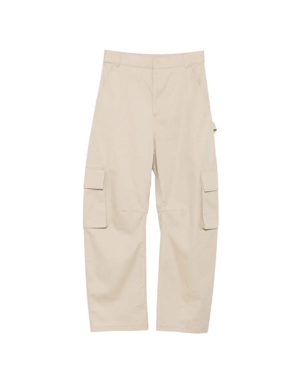 Balenciaga Natural Relaxed Cargo Pants