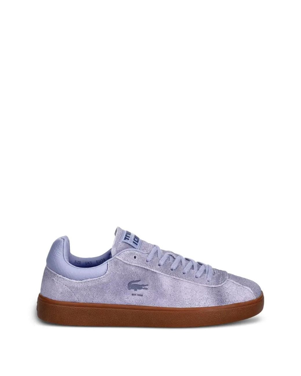 Lacoste Purple Baskets Baseshot