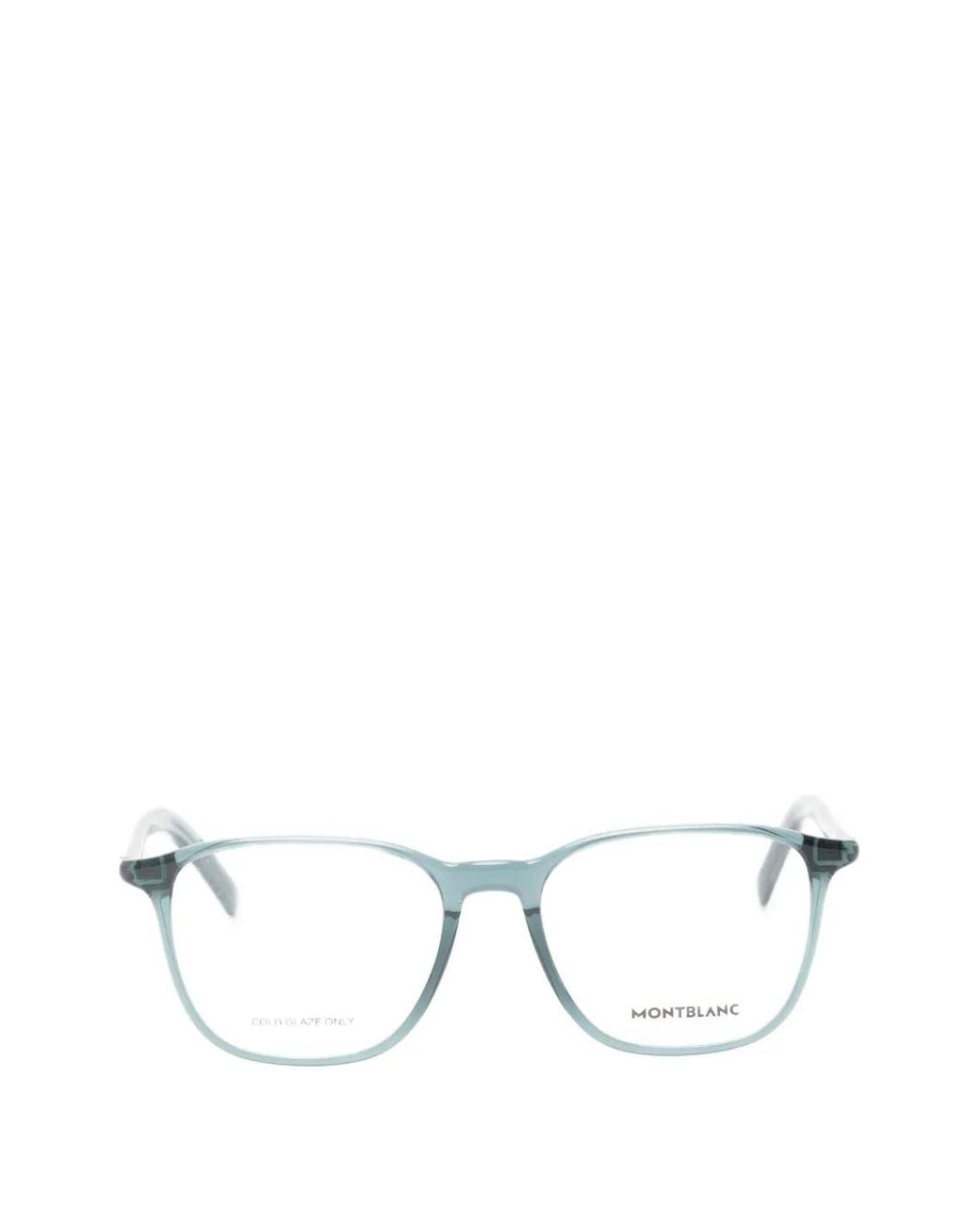MONT BLANC EYEWEAR Brille Mit Eckigem Gestell in White für Herren
