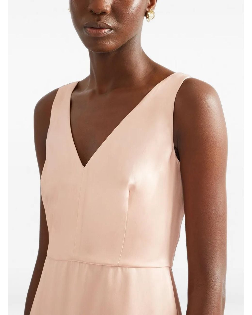 Erdem White Duchess Midi Dress
