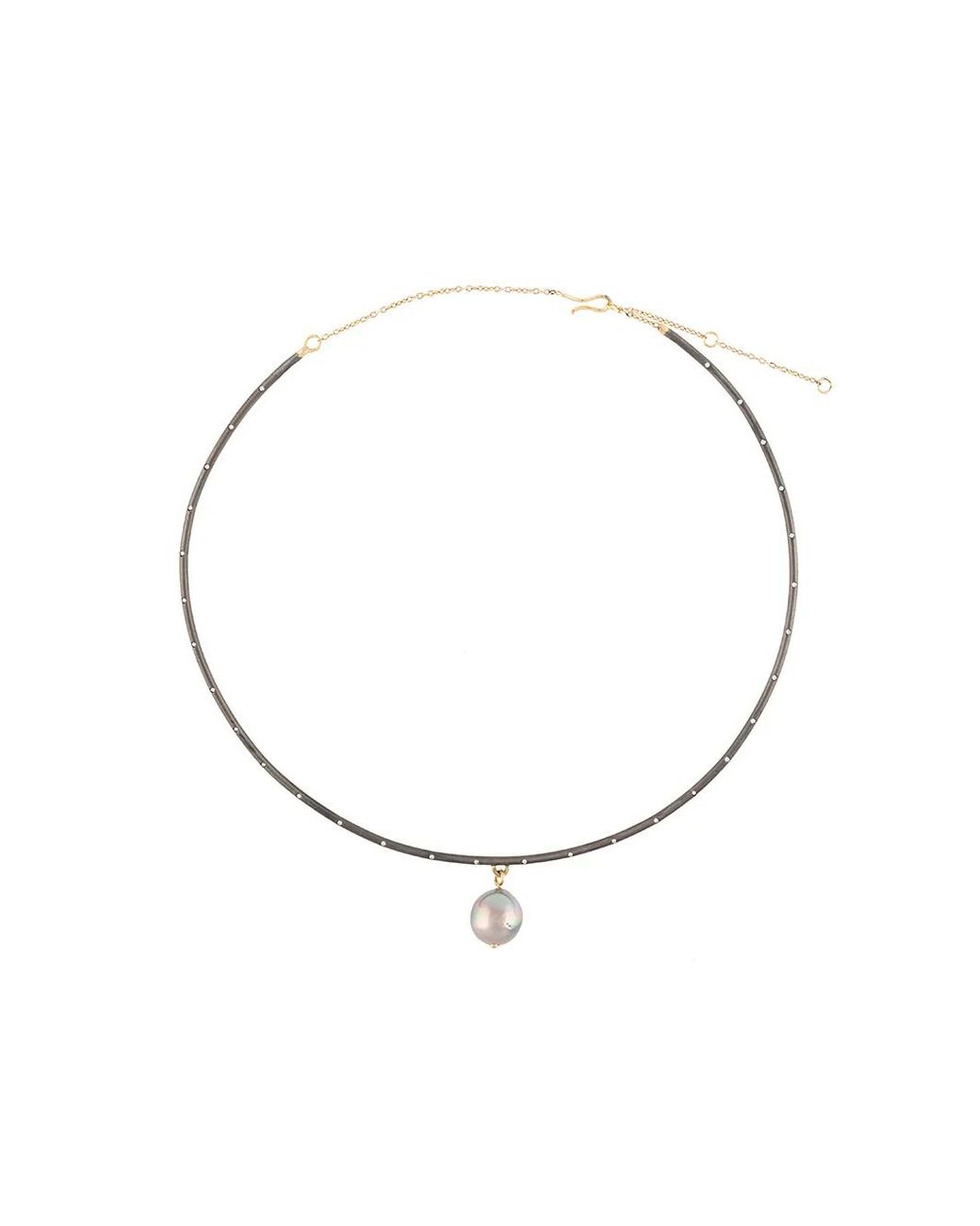 DALILA BARKACHE White 18Kt Pearl Choker