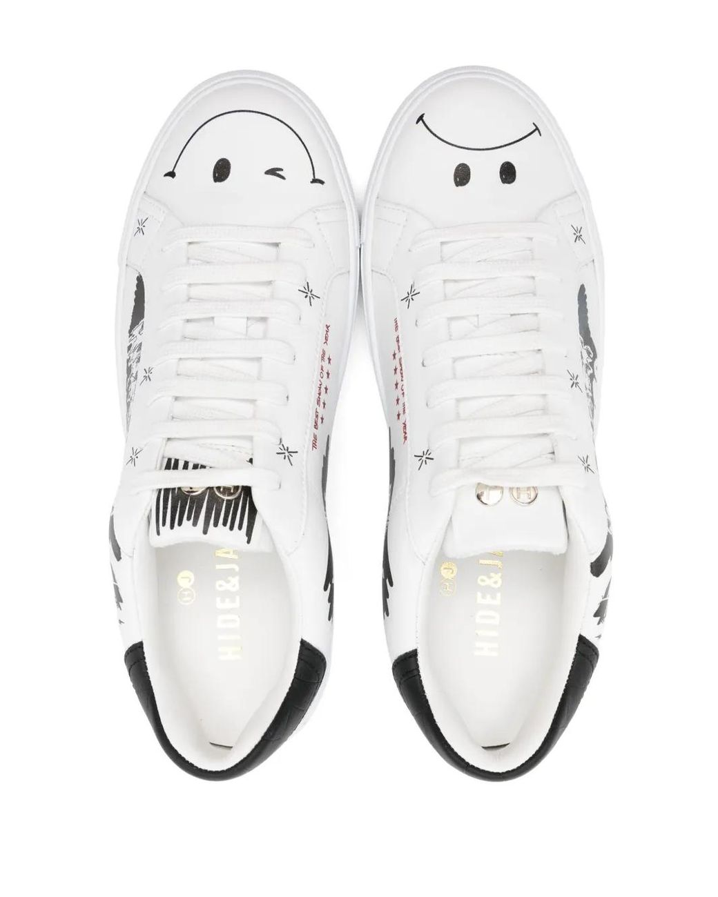 HIDE & JACK White Essence Sketch Sneakers