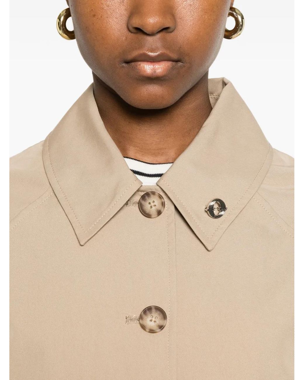 Ottod'Ame Natural Patch-Pocket Buttoned Jacket