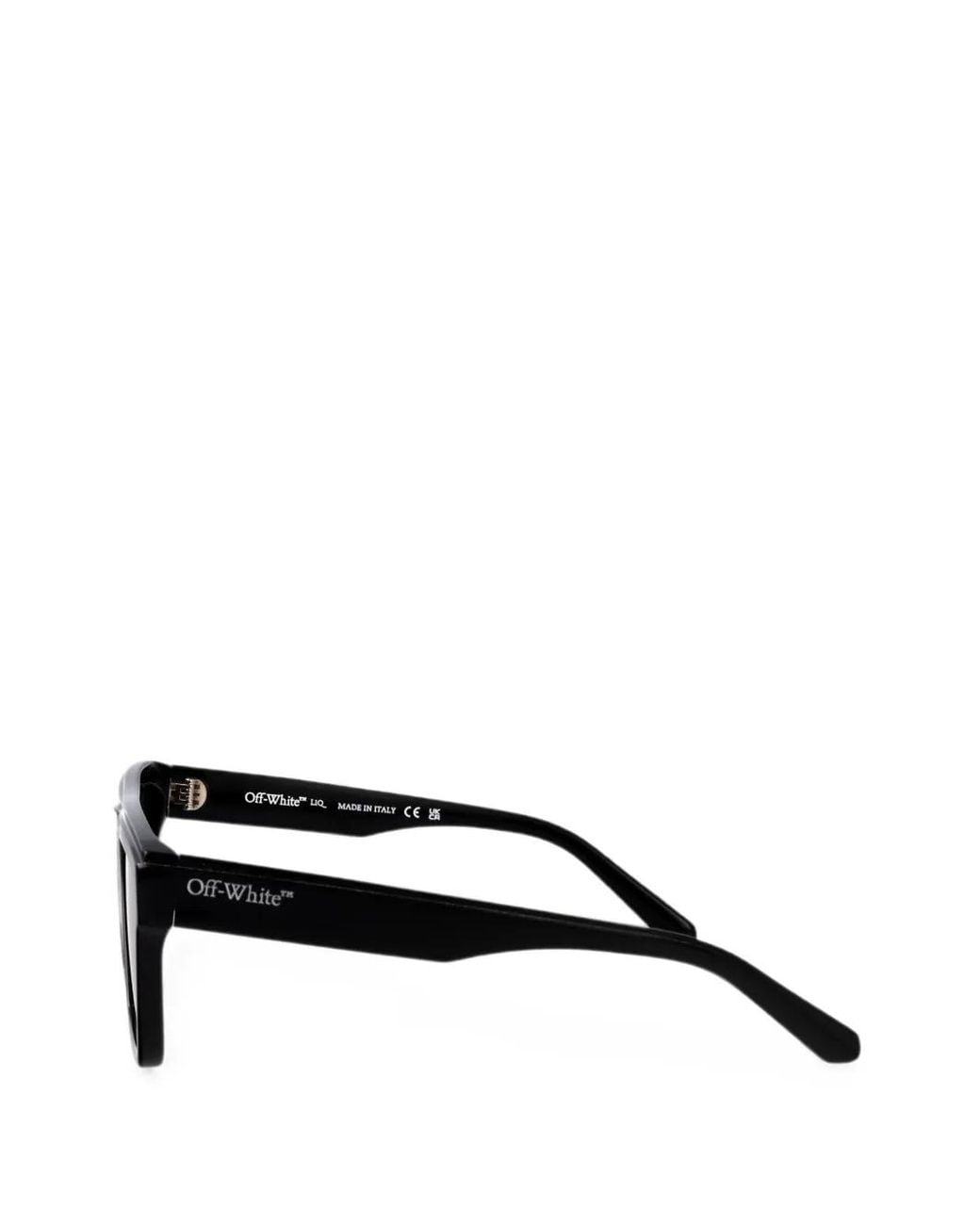 Off-White c/o Virgil Abloh Black Warwick Square-Frame Sunglasses