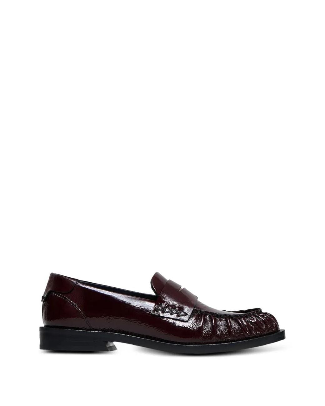 VANDA NOVAK White Greta Fringed Loafers
