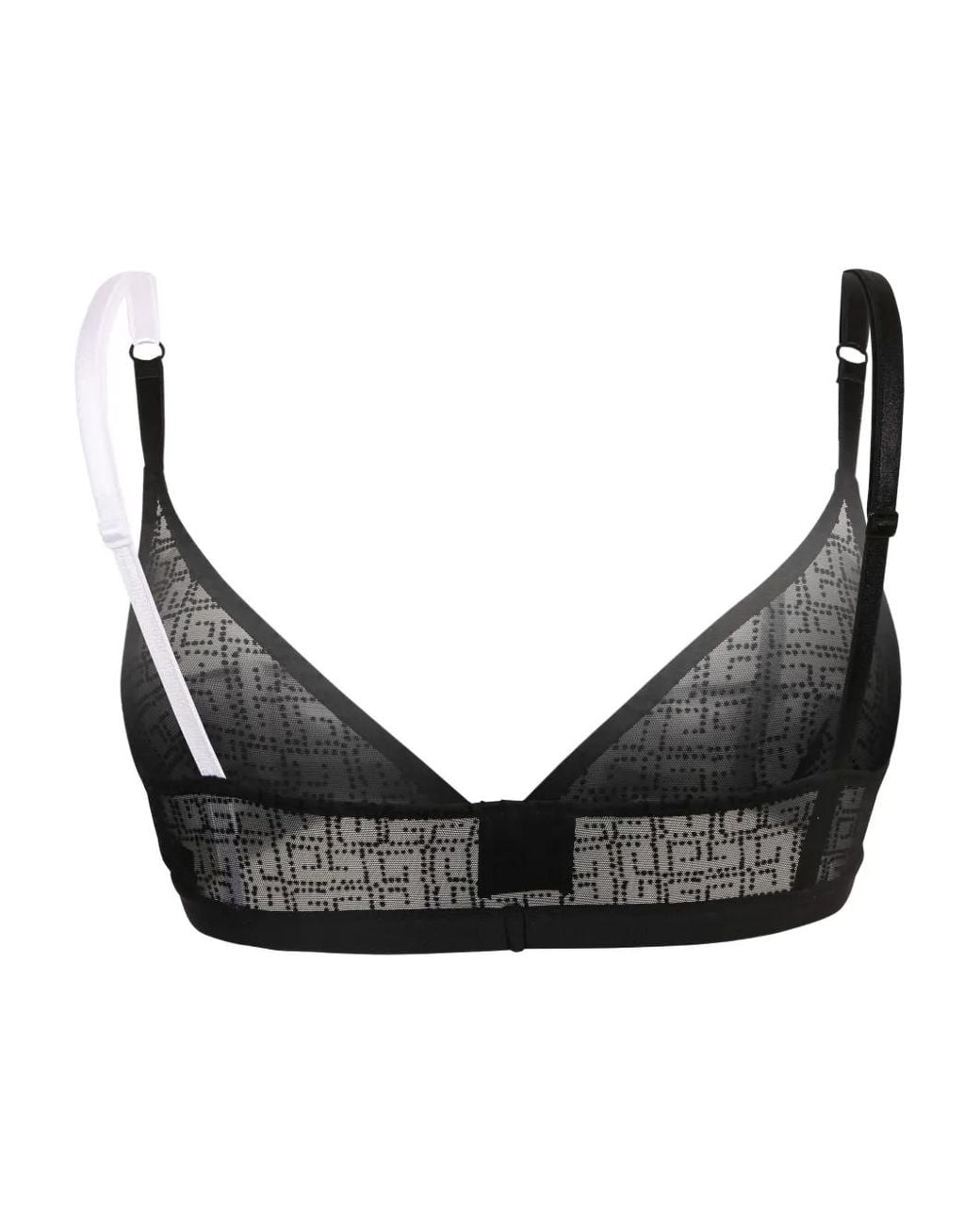 Givenchy Black Patterned Bra