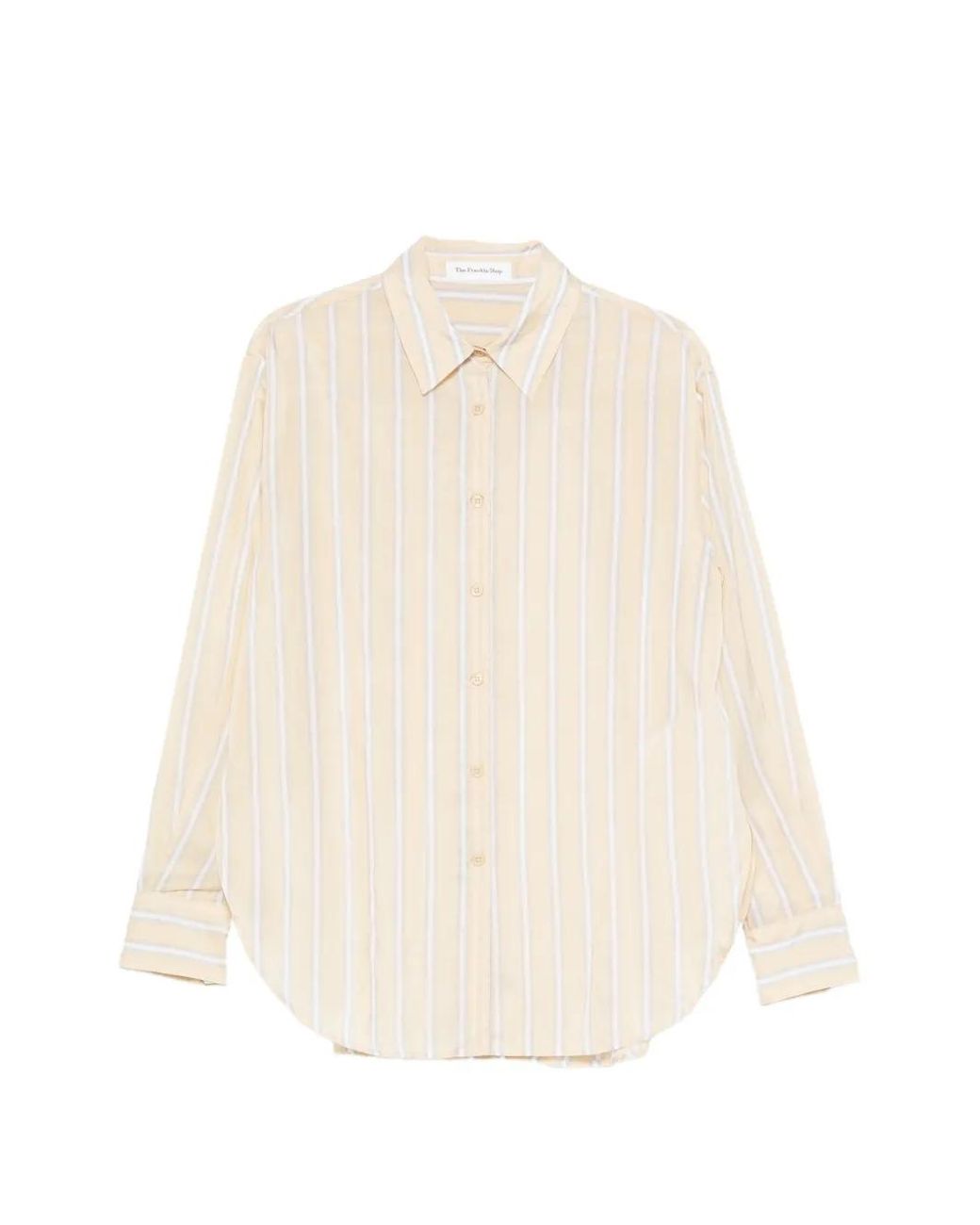 Frankie Shop White Peri Shirt