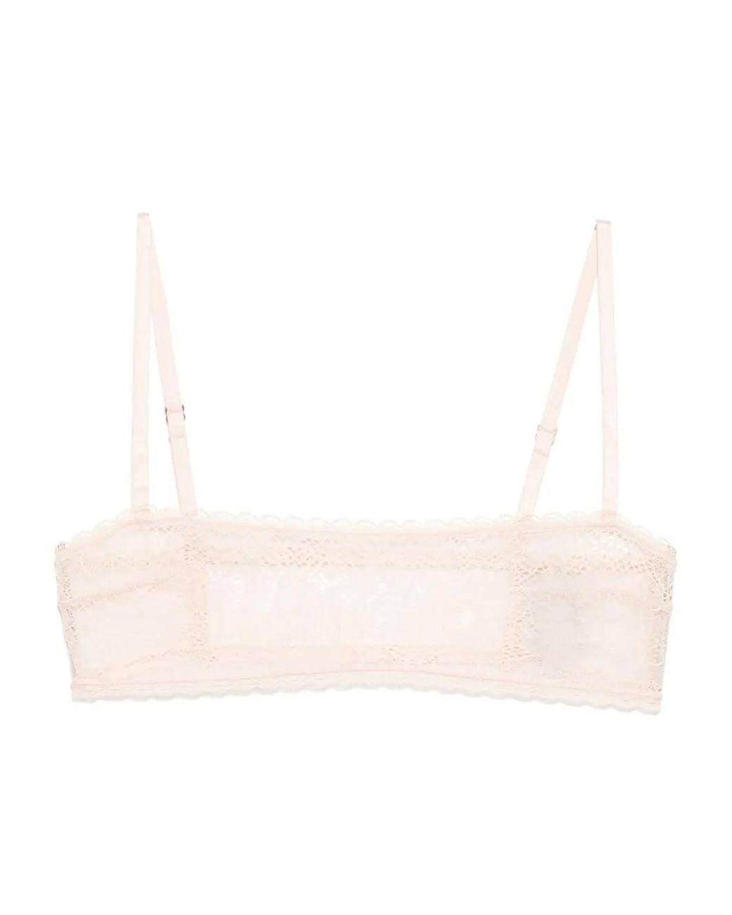 Kiki de Montparnasse Natural Dahlia Lace Bandeau
