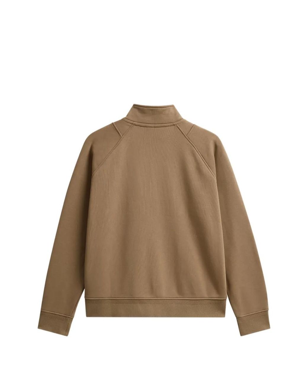 Pringle of Scotland Natural Half-Zip Raglan-Sleeve Sweatshirt