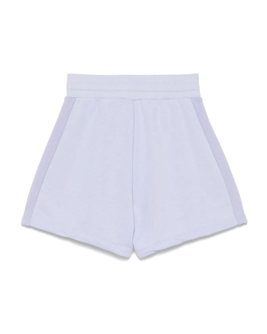 The North Face White Logo-Patch Track Shorts