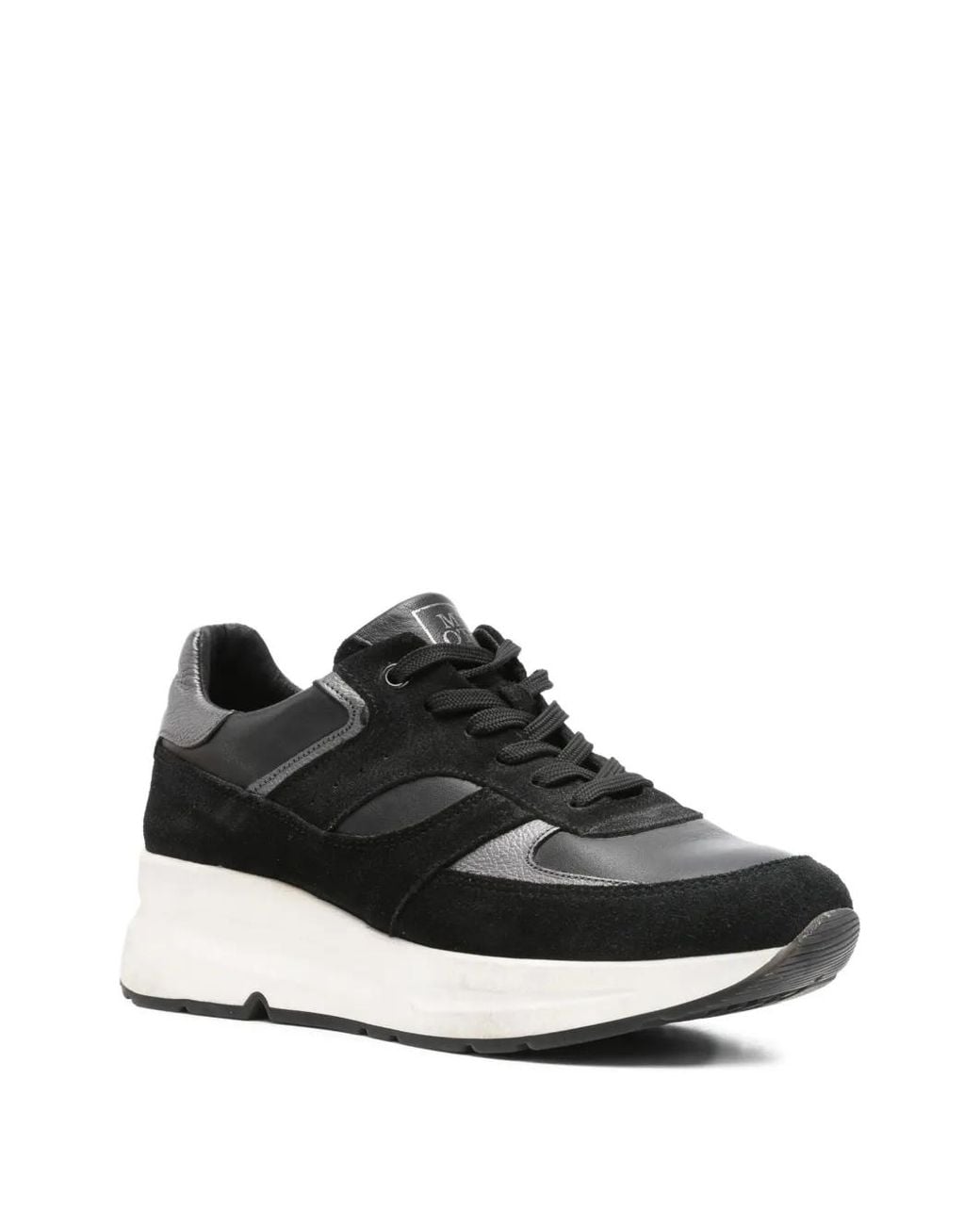 Marc O' Polo Black Leather Trainers