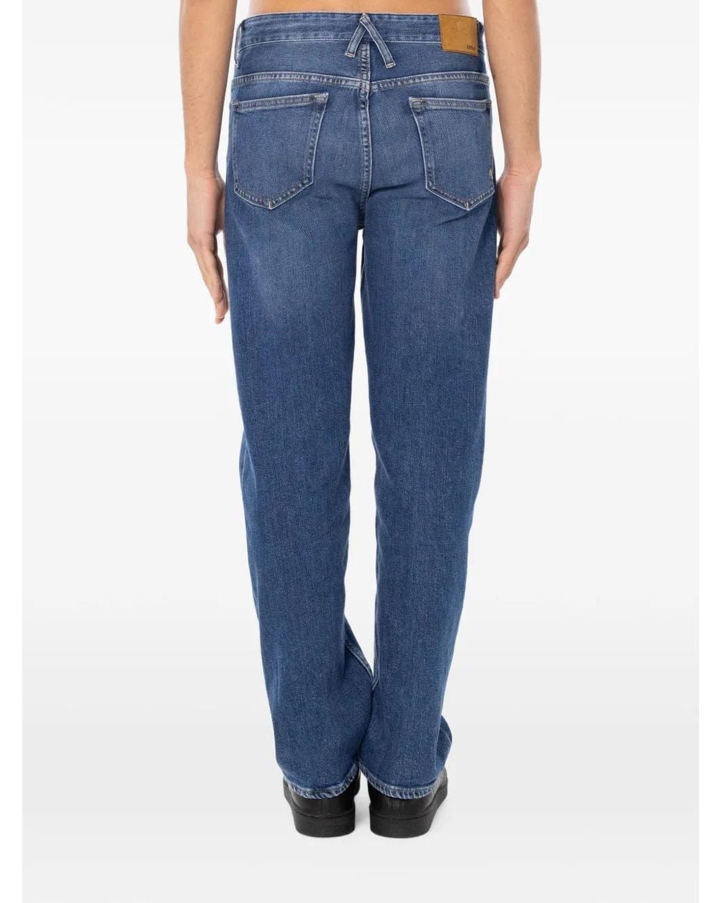 Vaqueros Rectos Wise CYCLE de hombre de color Blue
