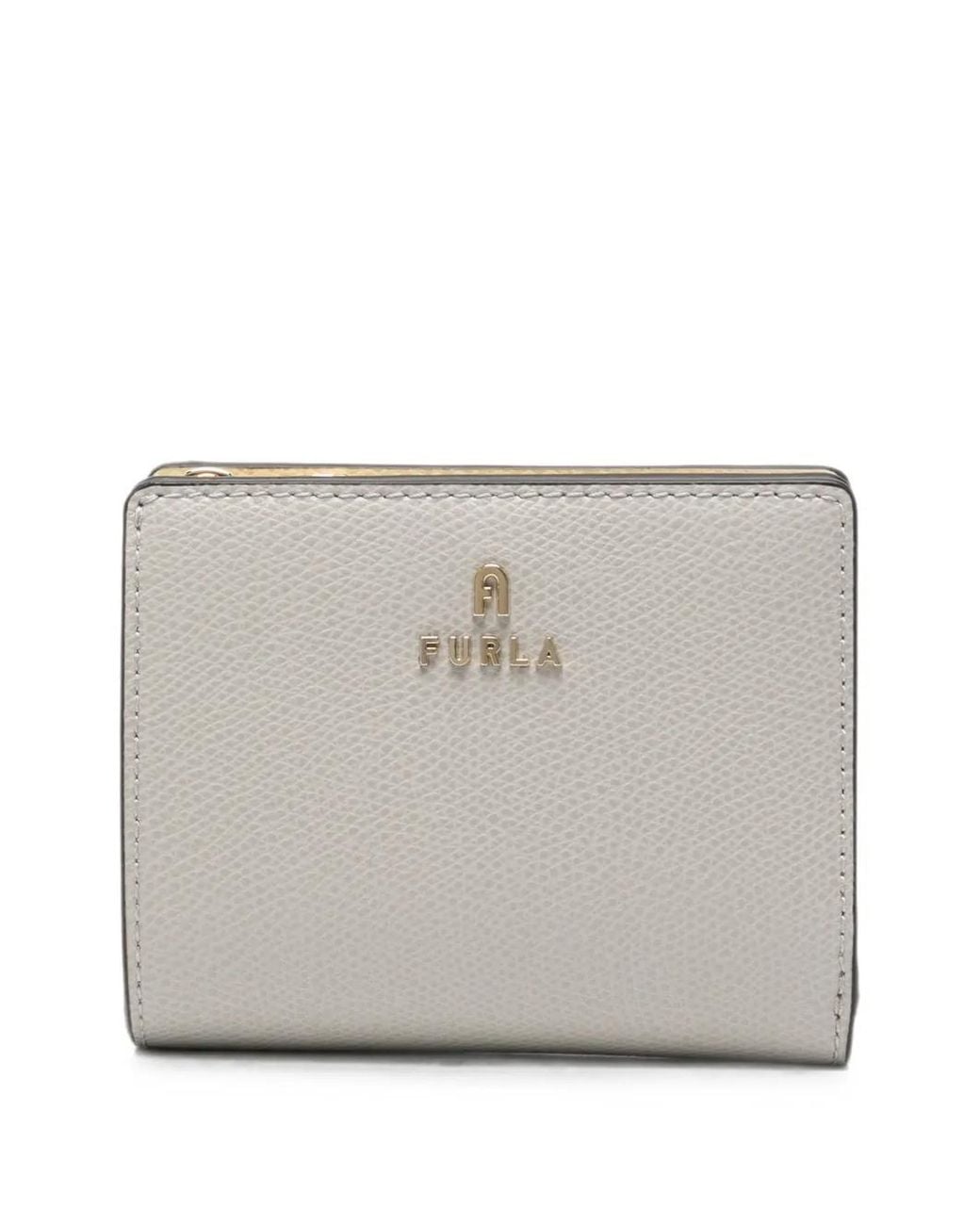 Furla Gray Leather Wallet