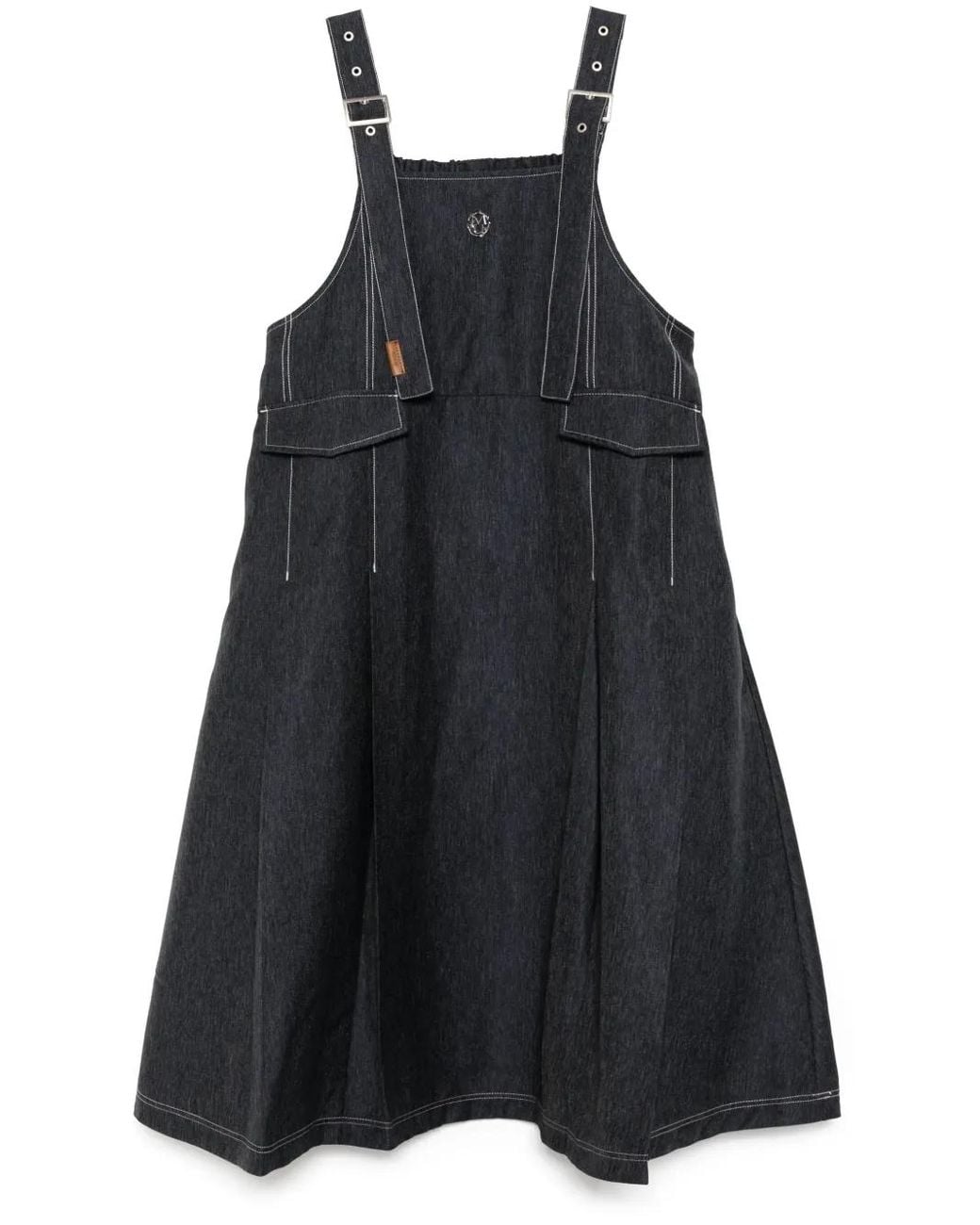 Musium Div. Black Logo Dress