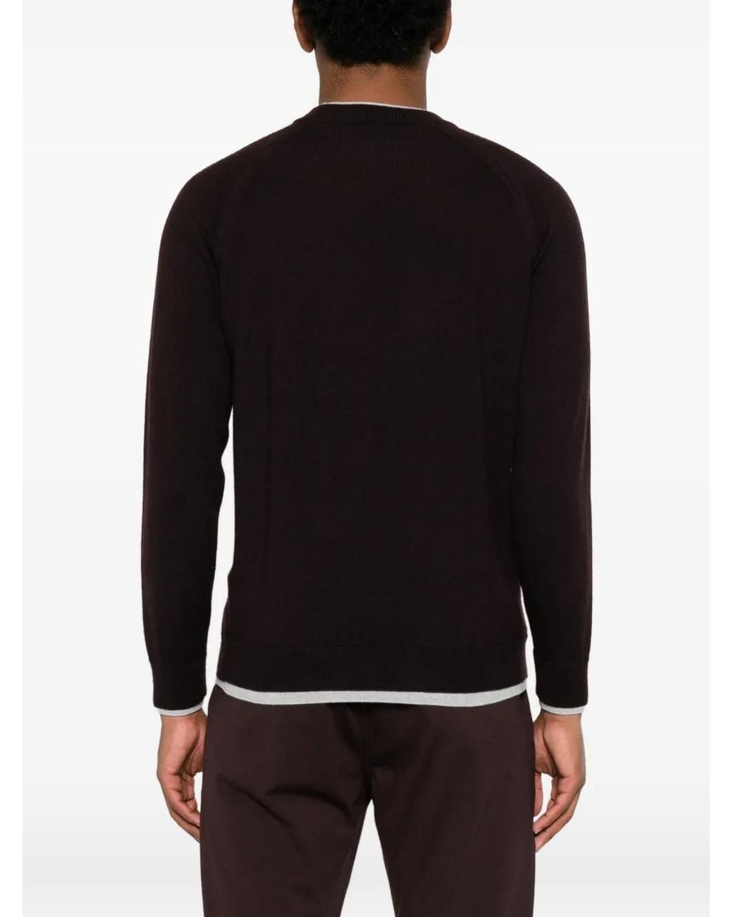 Eleventy Pullover Mit Raglanärmeln in Black für Herren
