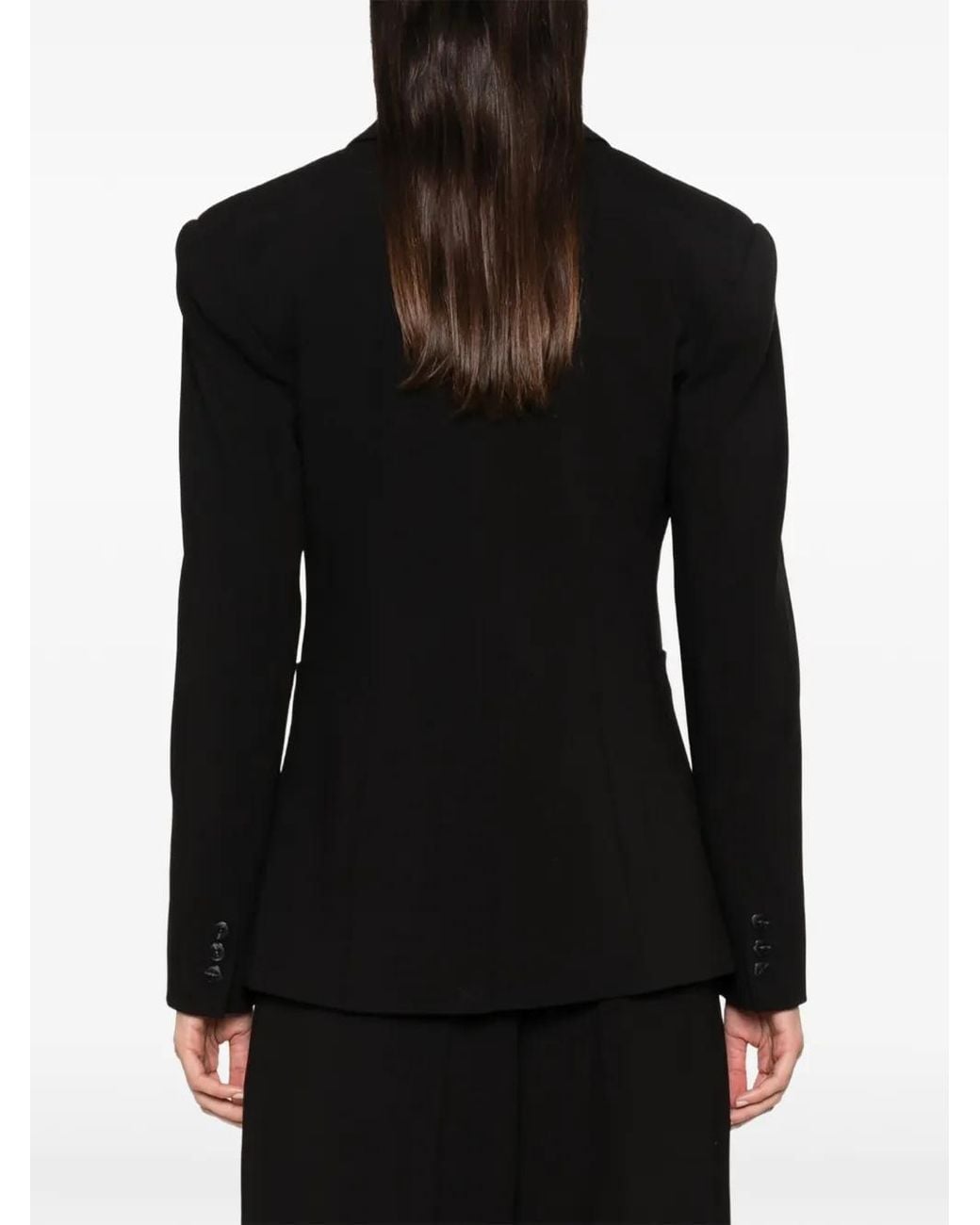 Essentiel Antwerp Black Knightly Fitted Blazer