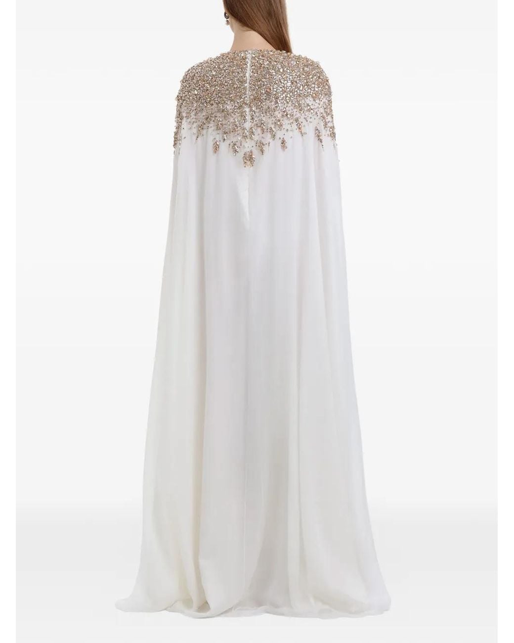 chinese dress ladies Julia Cape Maxi Dress