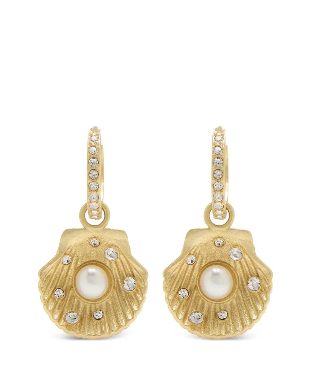 Oceanus Metallic Boucles D'Oreilles À Ornements