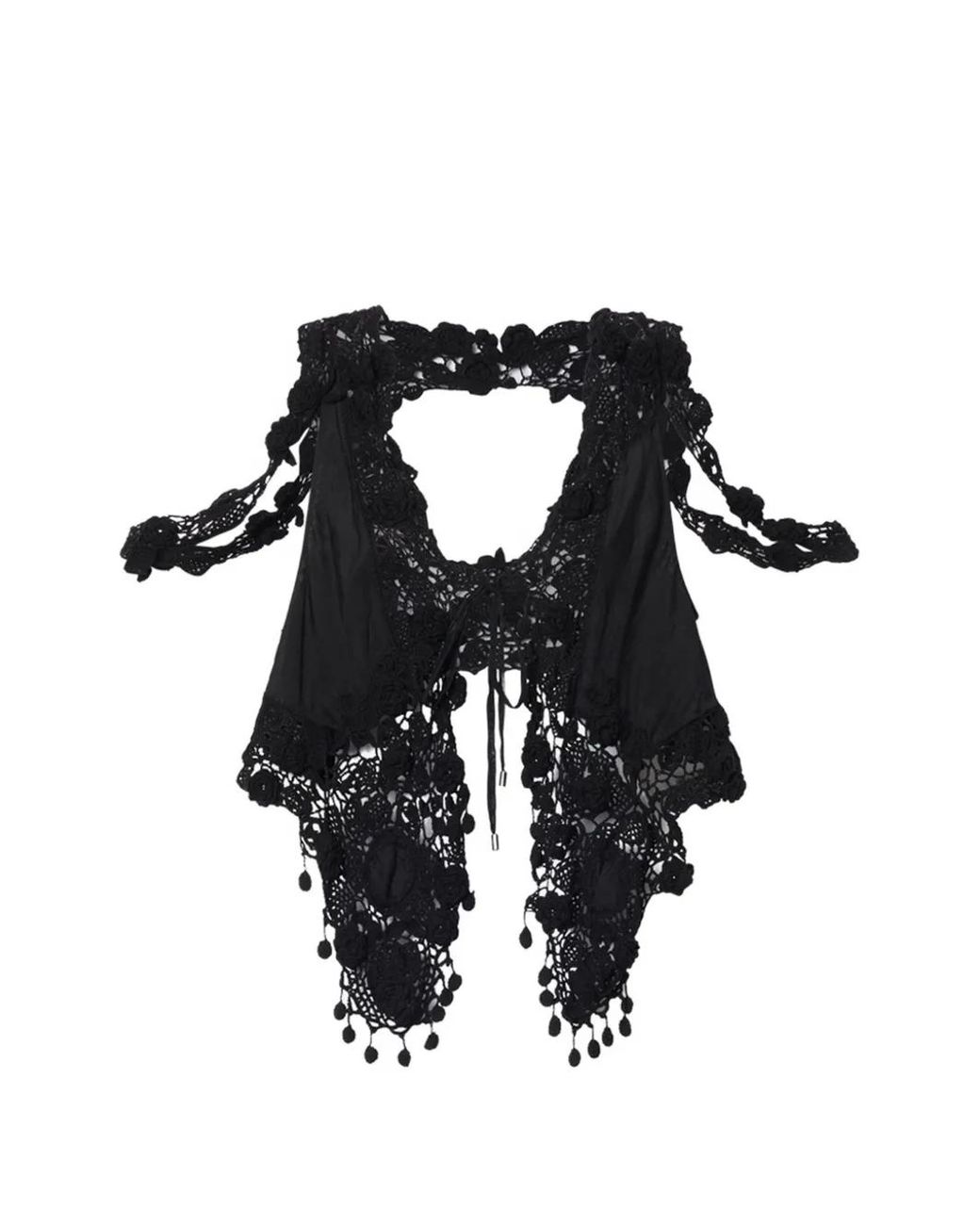 Isabel Marant Black Vana Top