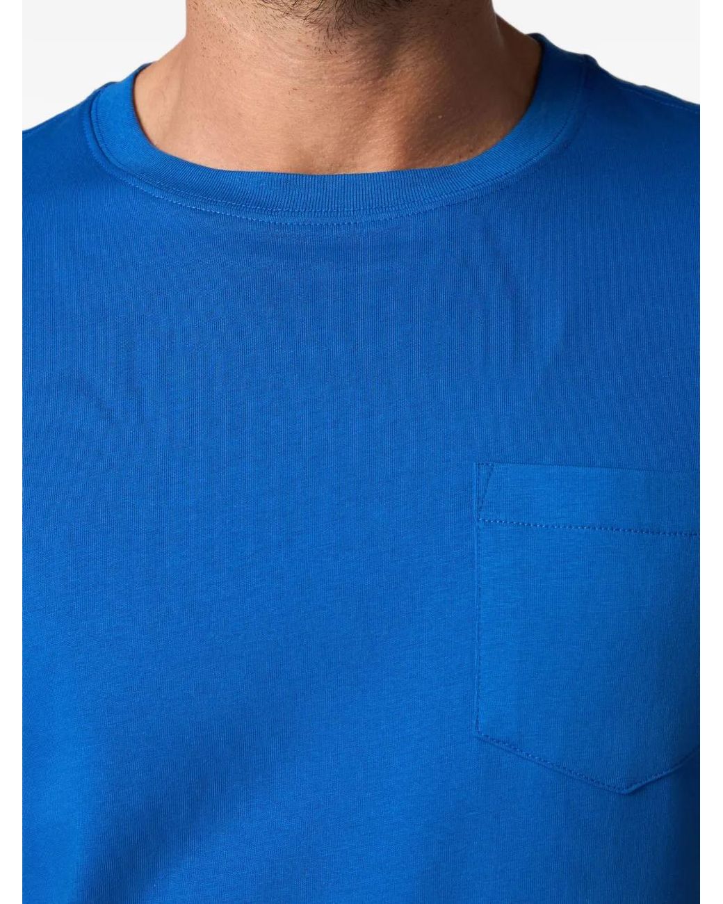 Brooks Brothers Blue Cotton T-Shirt for men