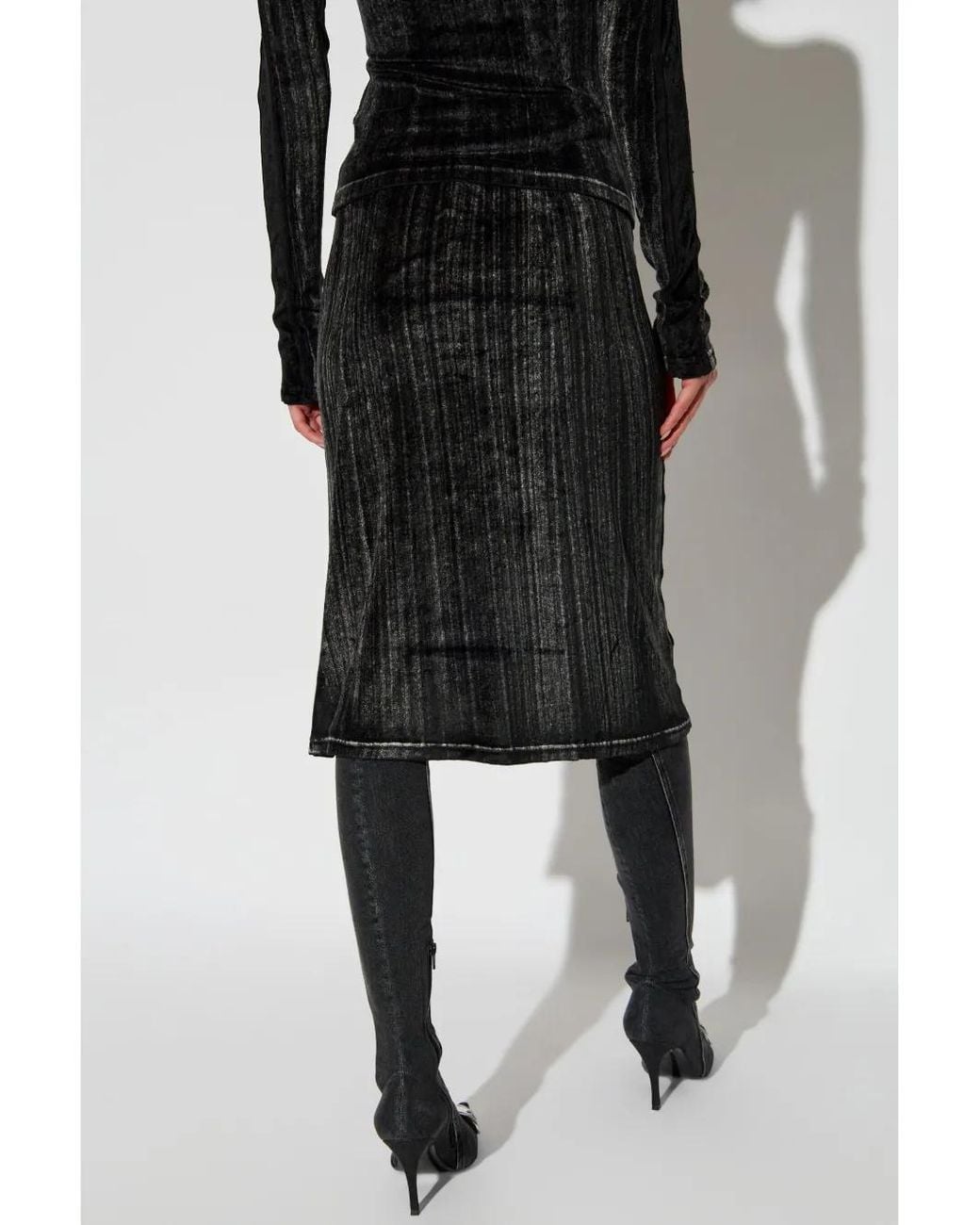 DIESEL Black Skirts
