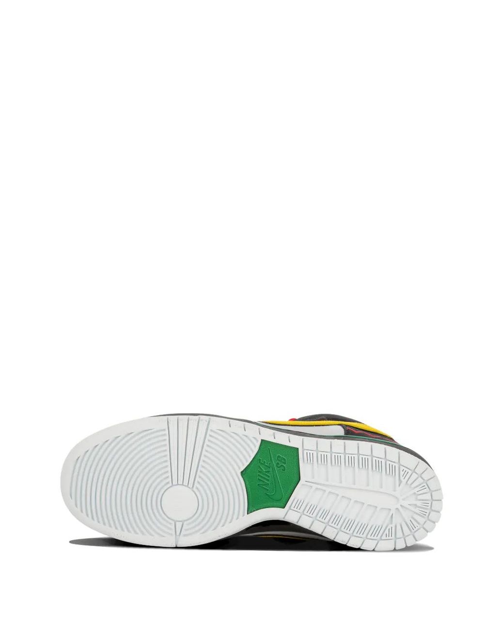 Nike White Dunk High Pro Premium Sb Sneakers