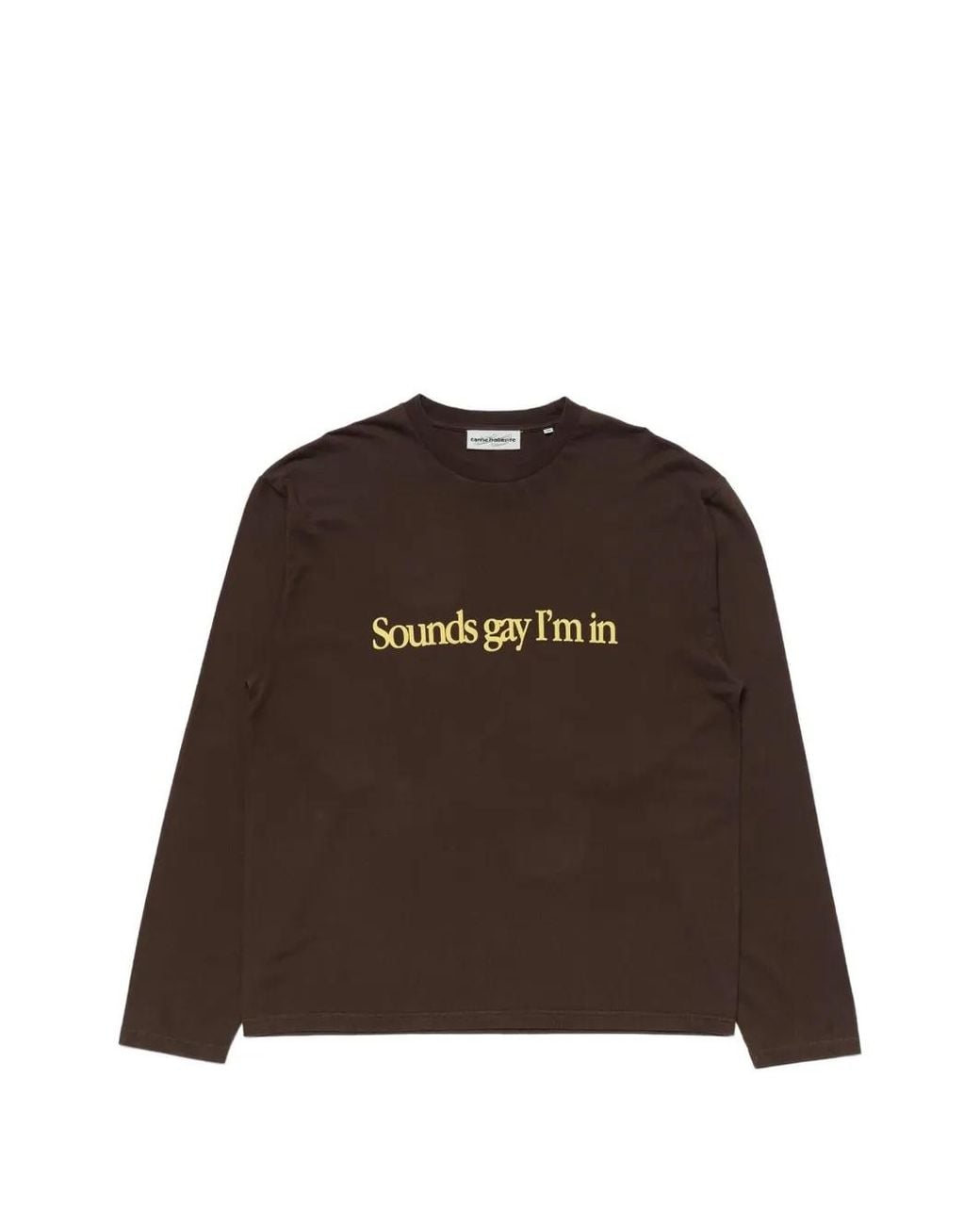 Carne Bollente Brown How's That Sound Slogan-Print T-Shirt