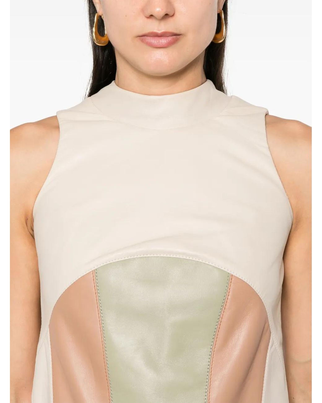 MITILIANE COUTURE Natural 3 Colours Top