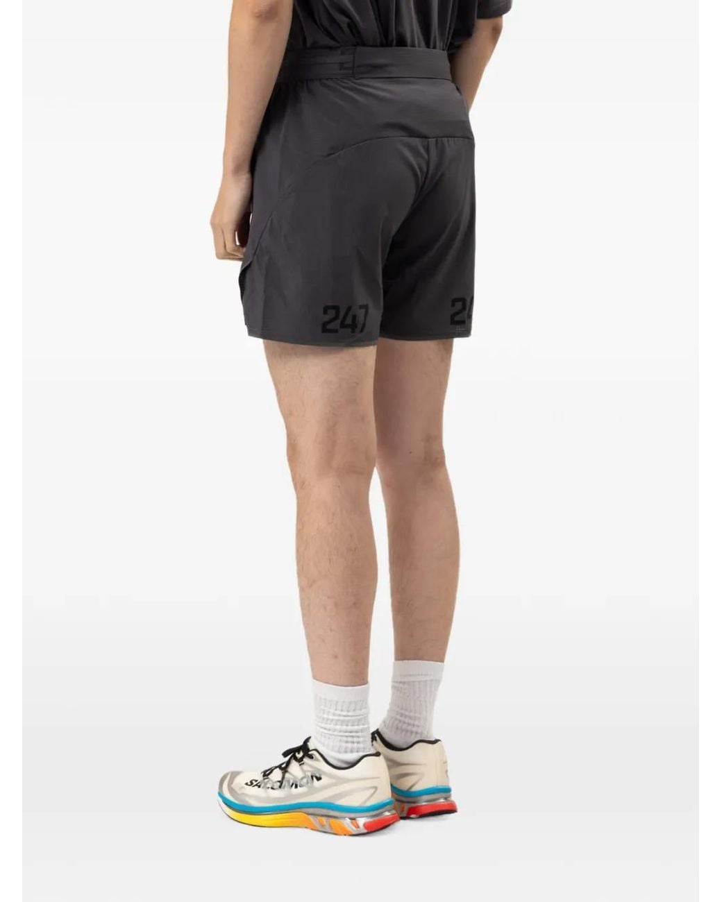 Represent Black 247 Aero Shorts for men