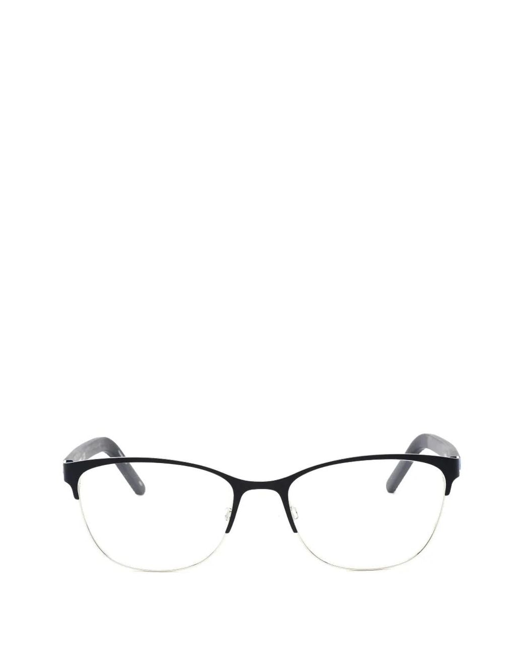 Converse Black Rectangle-Frame Glasses