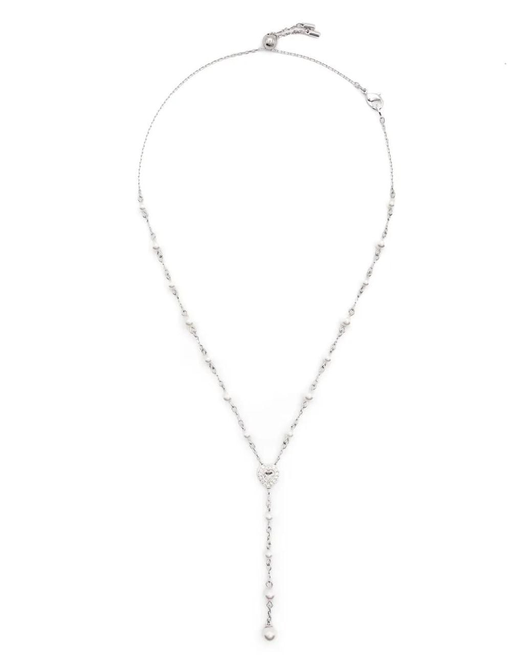 Swarovski White X Ariana Grande Pearl Necklace