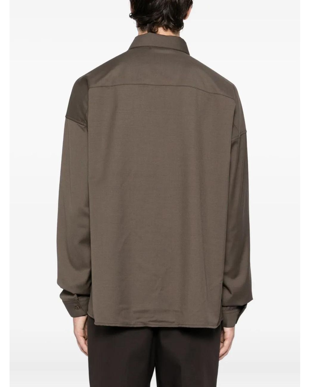 Entire studios Brown Long-Sleeved Shirt for men