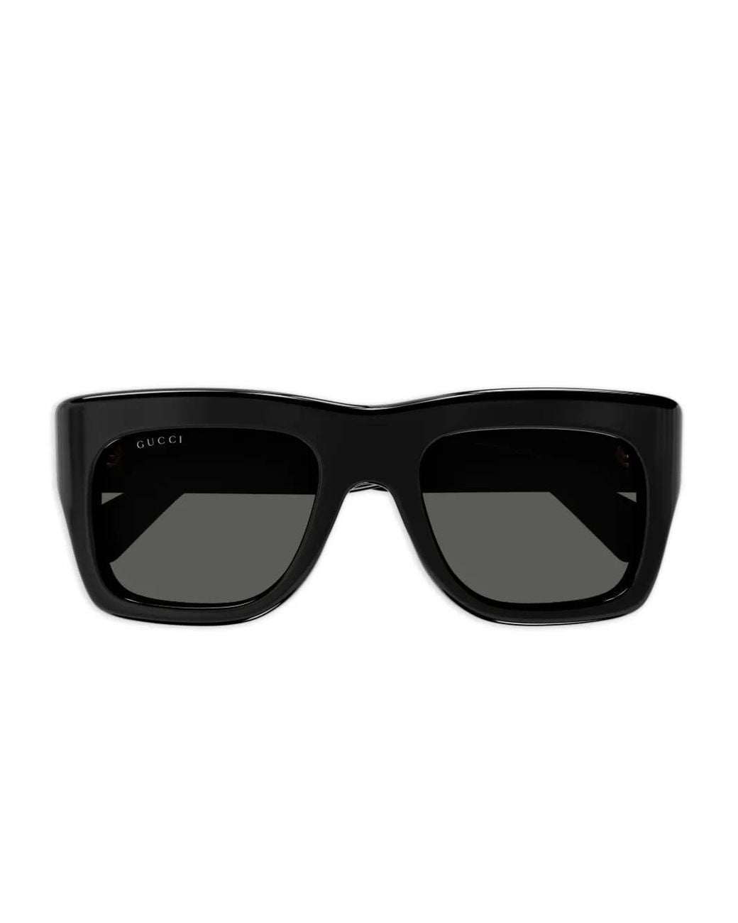 Gucci Black Square-Frame Sunglasses