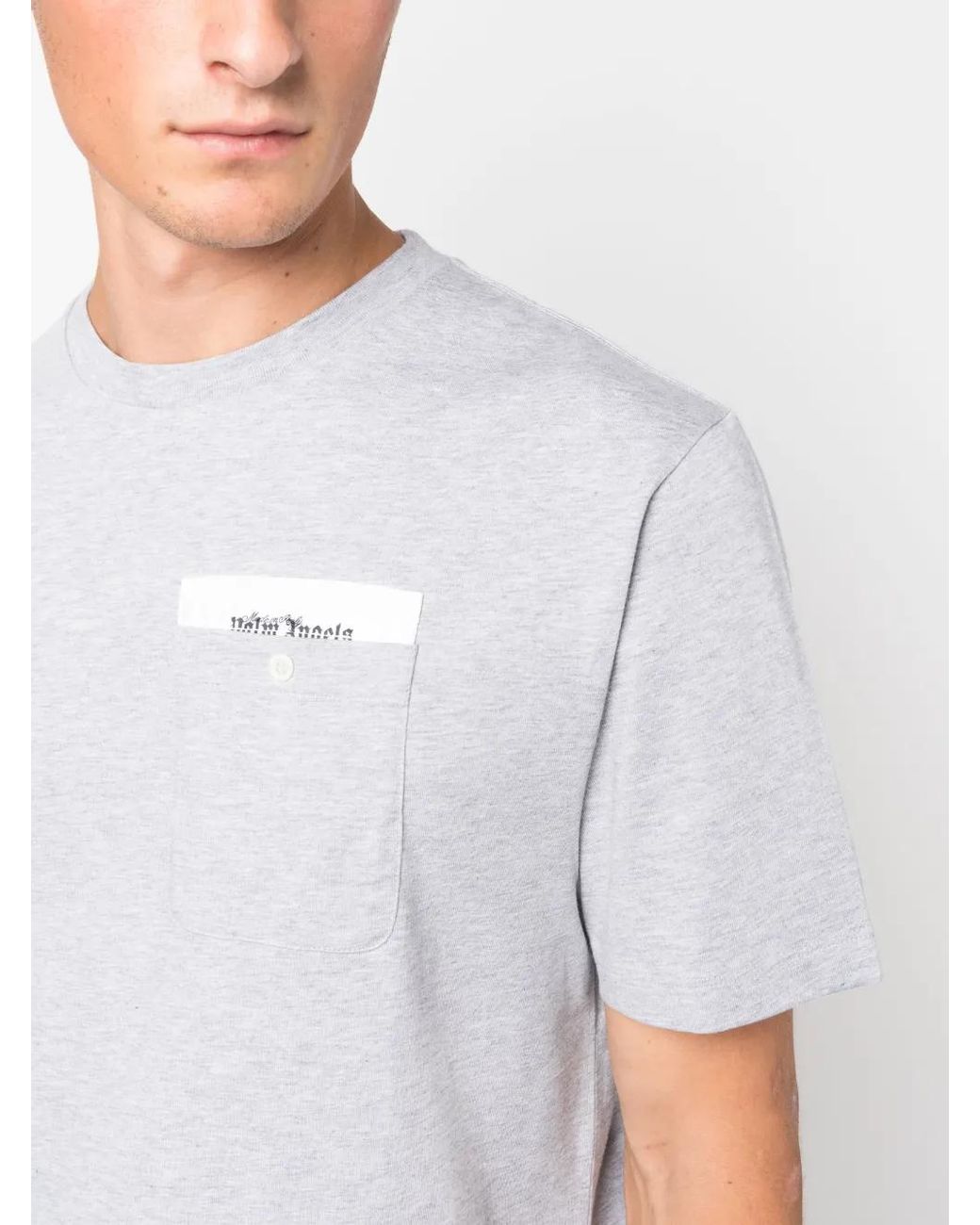 Palm Angels White T-shirts And Polos for men