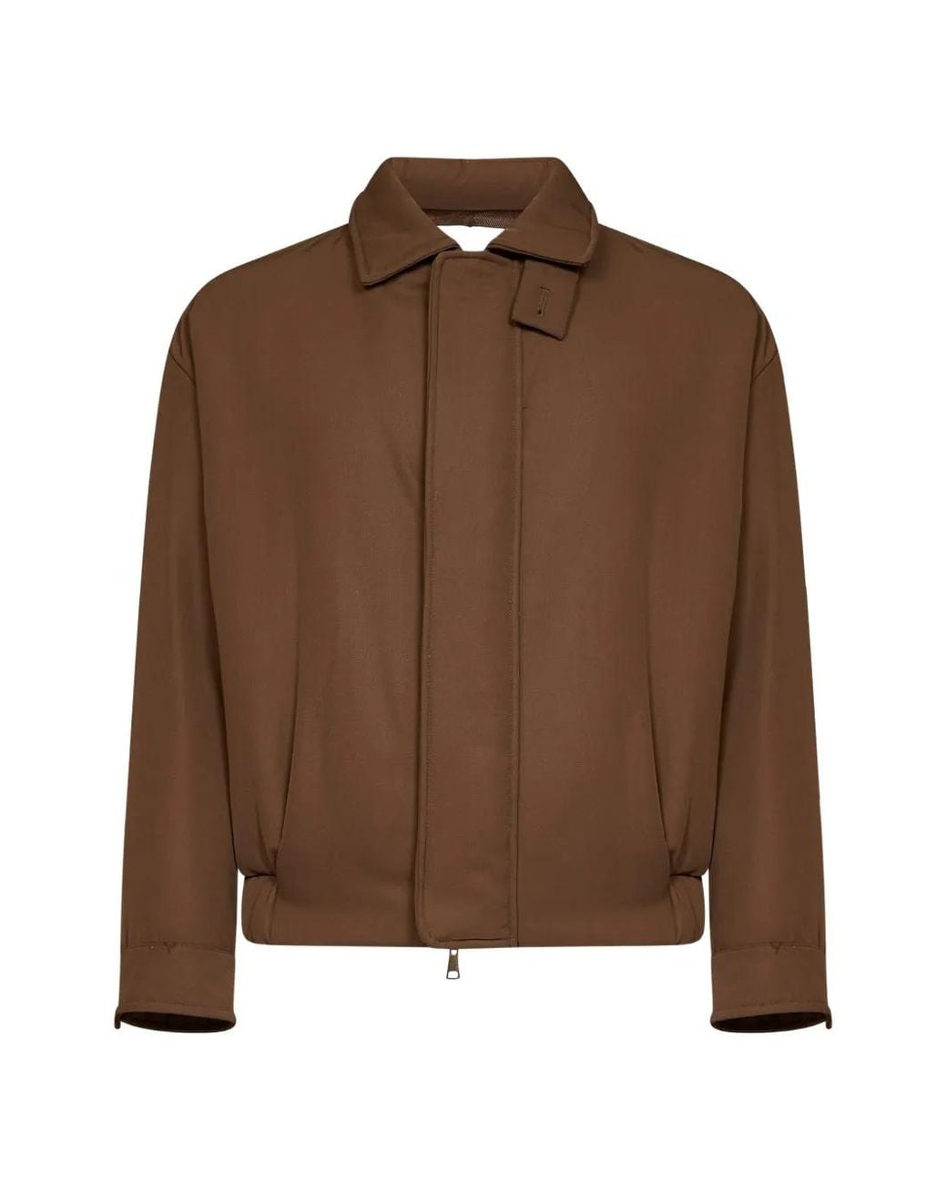 Costumein Brown Marley Zip-Up Jacket for men