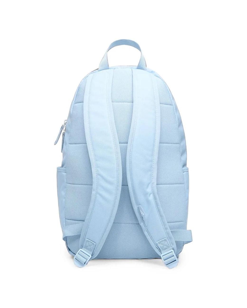 Nike Blue Logo-Print Zip-Fastening Backpack