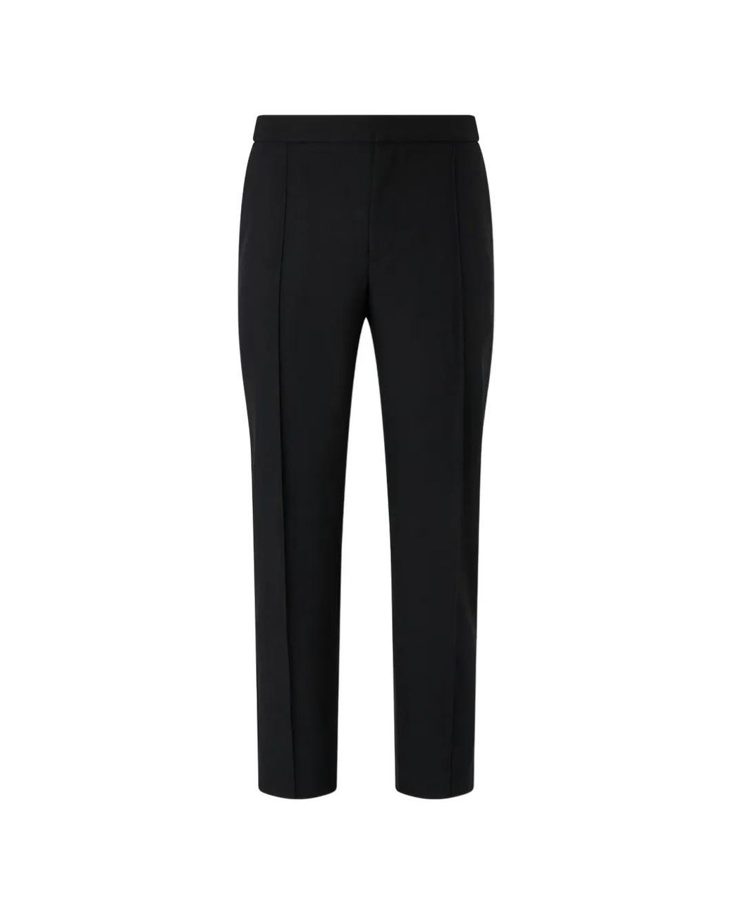 Zegna Black Wool Trousers for men