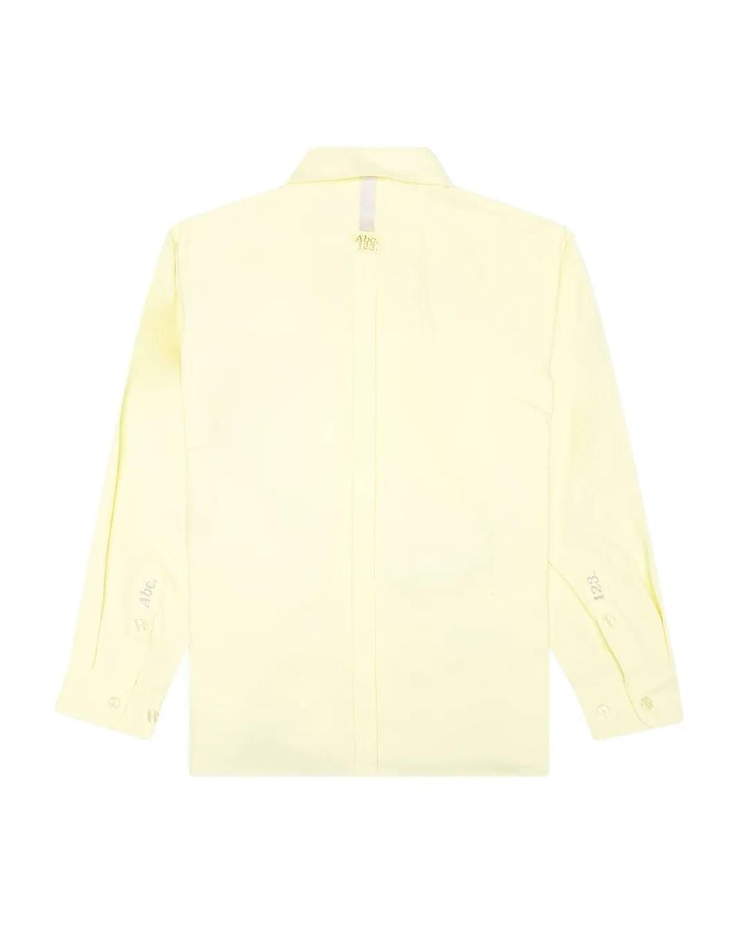 Advisory Board Crystals Natural Embroidered-Patchwork Shirt for men