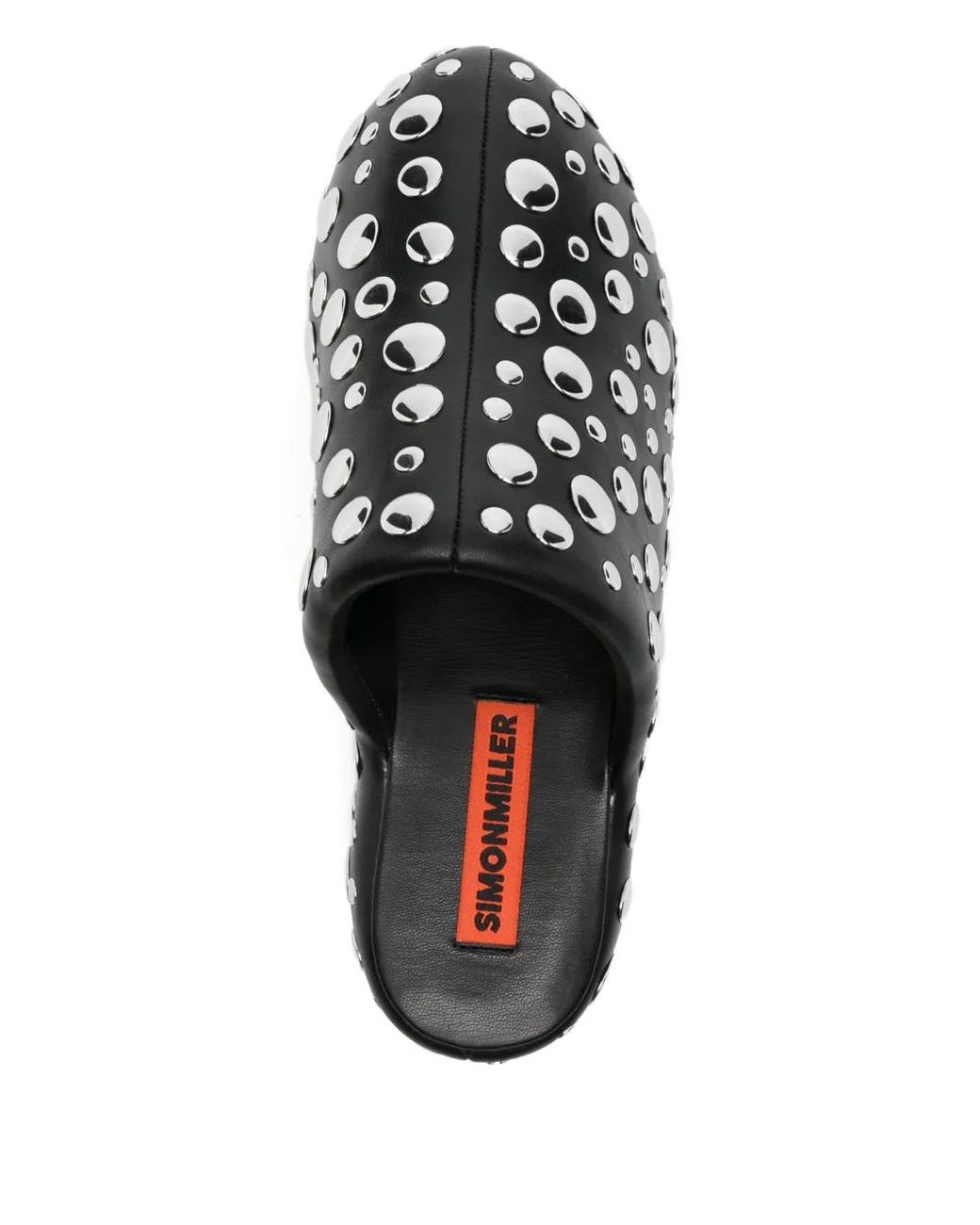 Simon Miller Black Studded Bubble Clogs