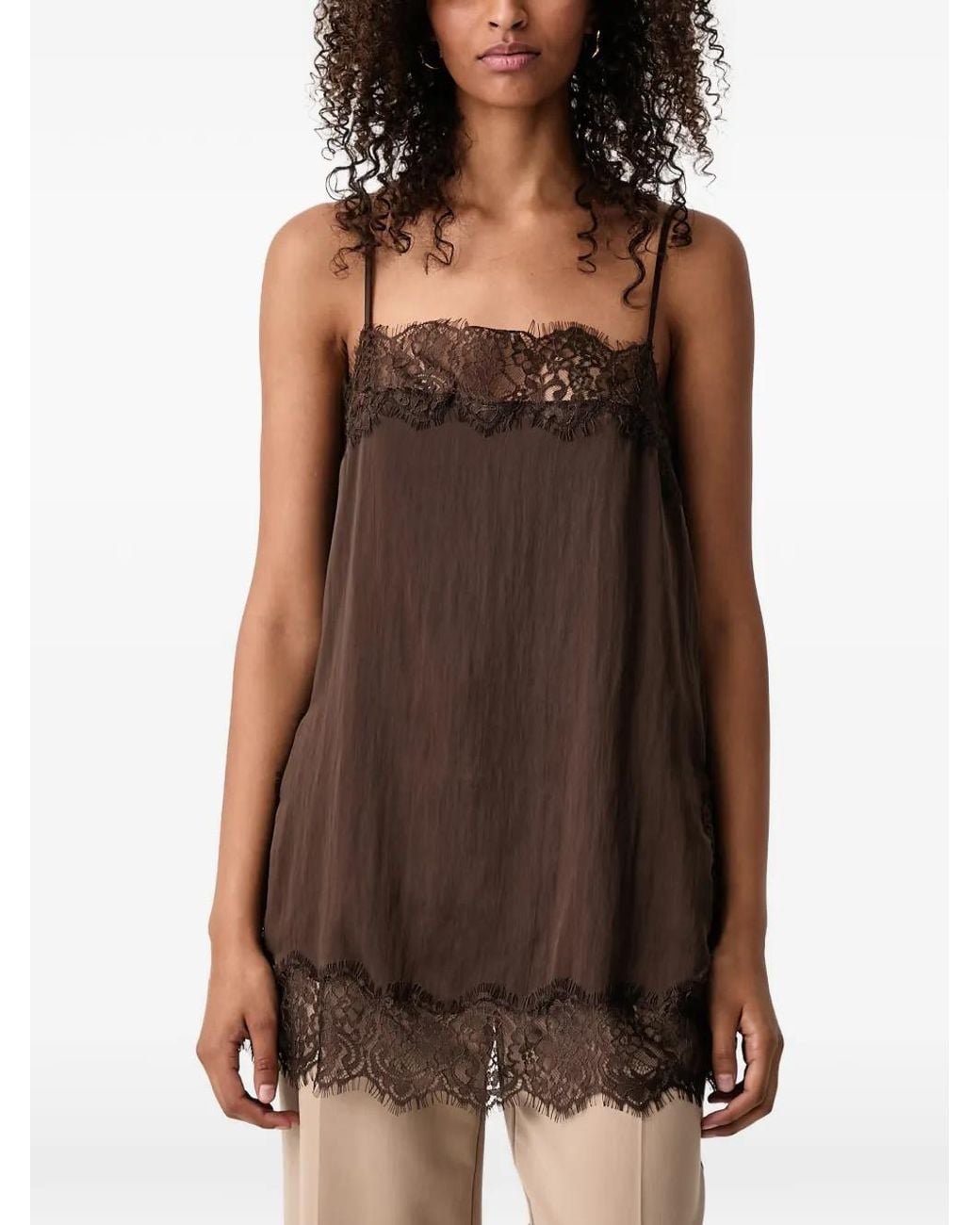 Mos Mosh Brown Mmaudra Annie Camisole Top