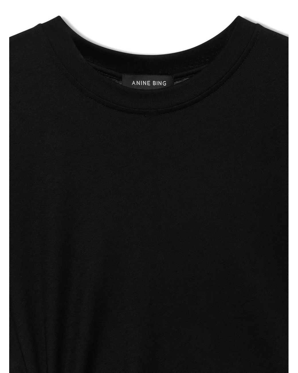 Anine Bing Black Vida Dress