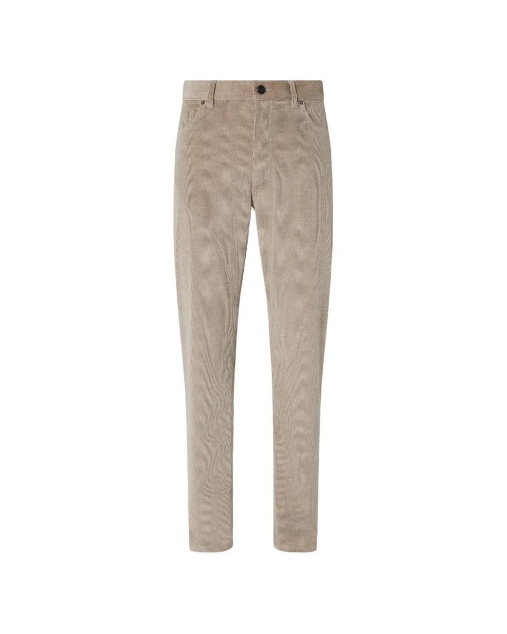 Zegna Natural Light-Taupe Cashco Roccia Pants for men