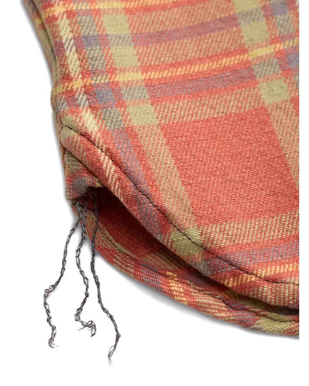 RRL Pink Checked Cotton Shirt for men