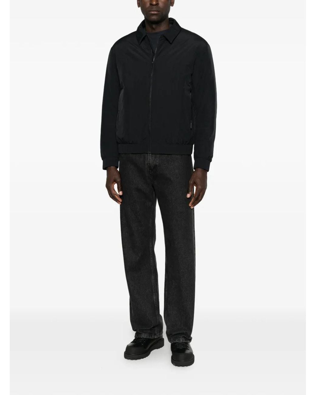 Arc'teryx Black Zip-Up Ribbed-Trim Jacket for men