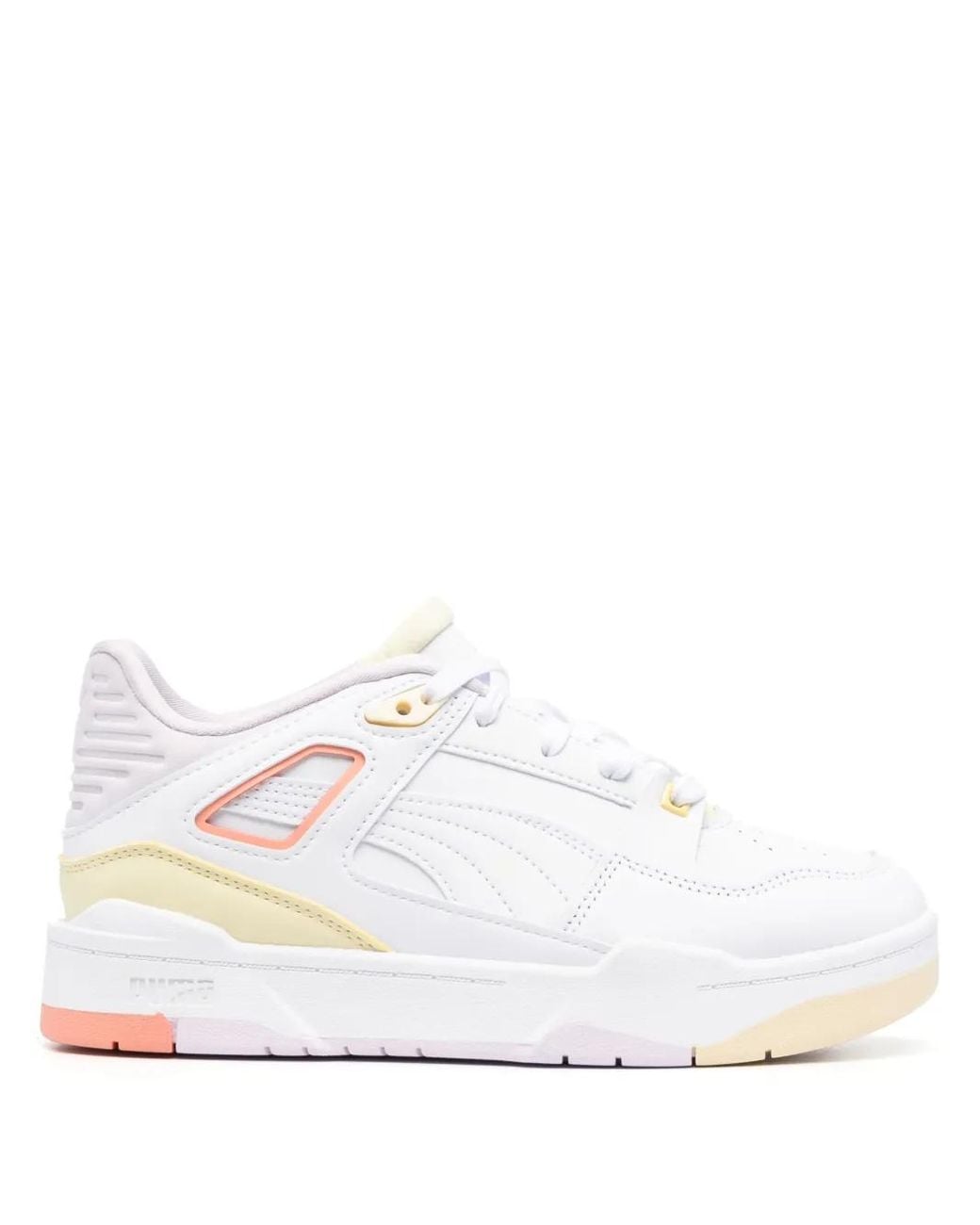 PUMA White Slipstream Sneakers