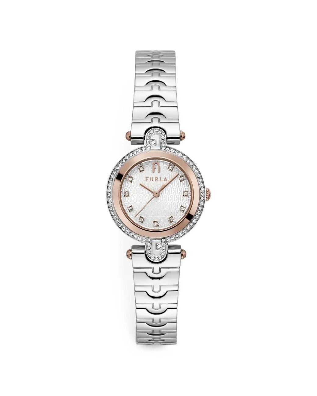 Furla White Arch-Bar 28Mm Watch