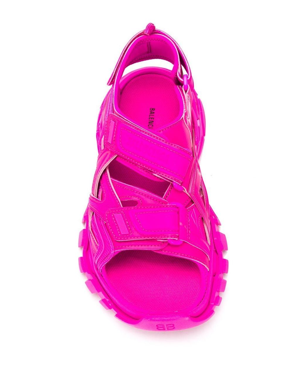 Balenciaga Track Sandal in Pink | Lyst