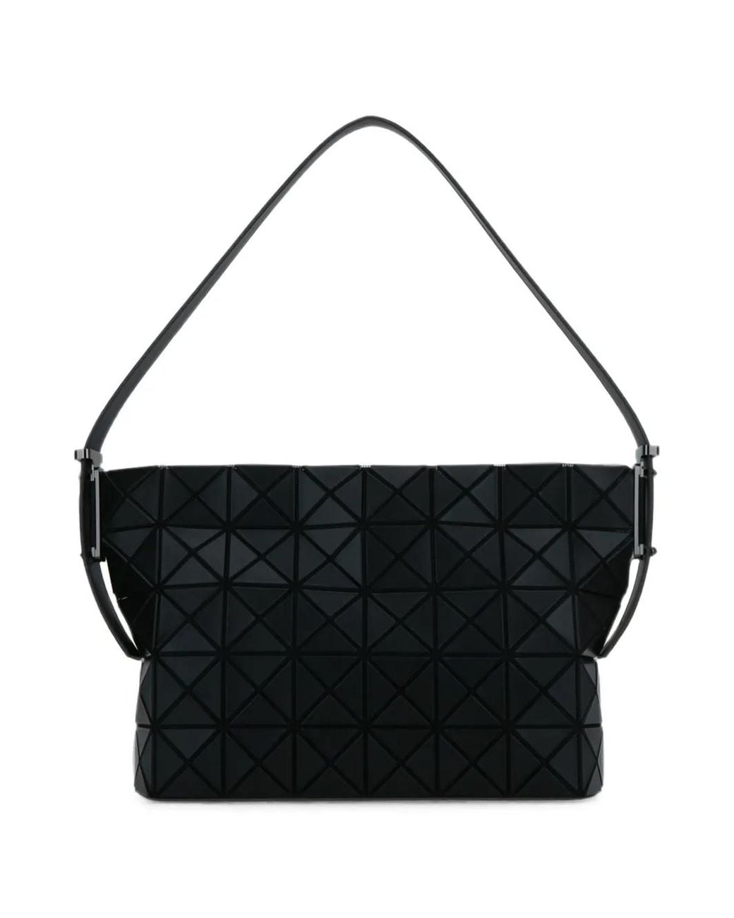 Issey Miyake Black Musette Geometric Shoulder Bag