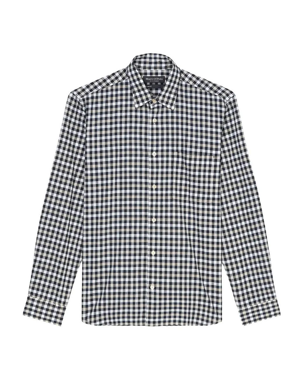Camisa A Cuadros Marc O' Polo de hombre de color Blue