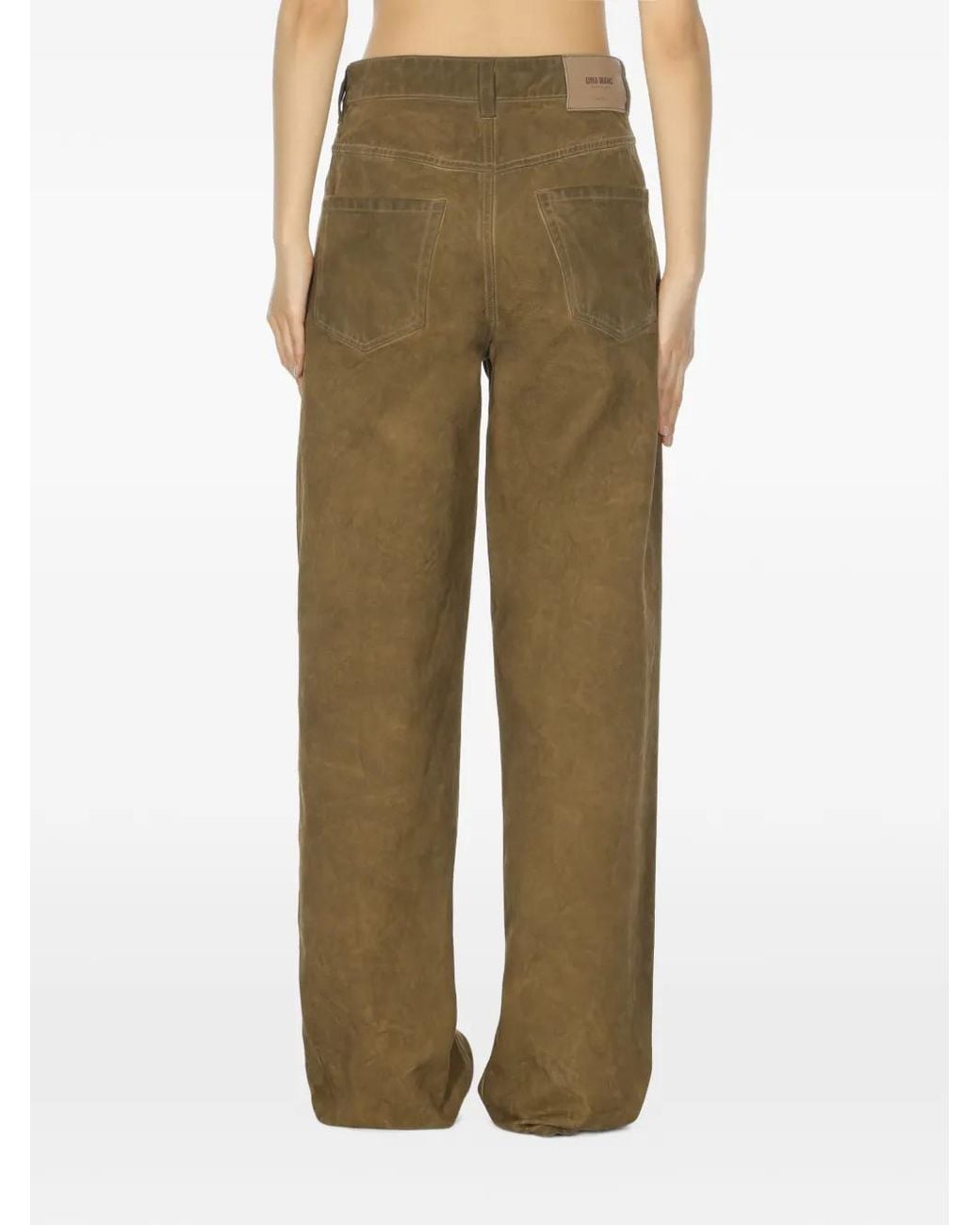 Uma Wang White Phyllis Trousers
